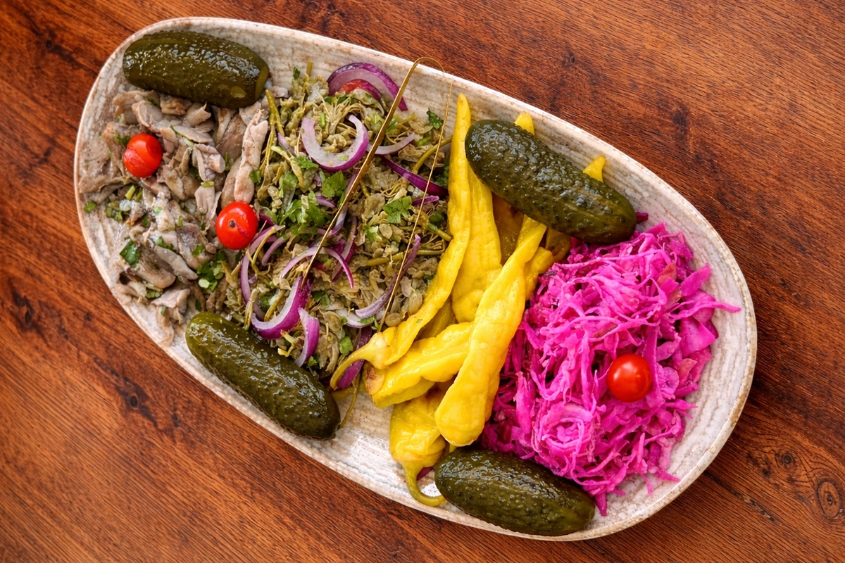 მჟავის ასორტი